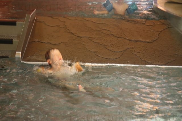 Šantenie v detskom bazéne