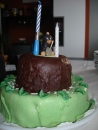 Torta krtko - vyrobená pri príležitosti mojej oslavy